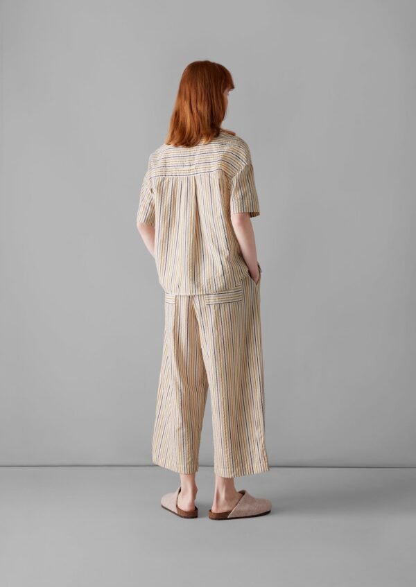 Scout Stripe Cotton Pajamas | Marigold