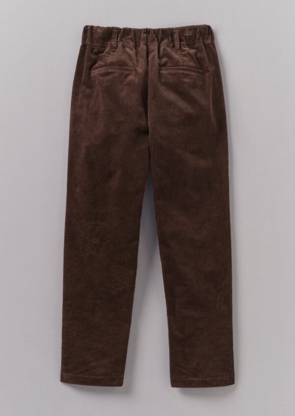 Gabi Organic Cord Pull On Pants | Chestnut